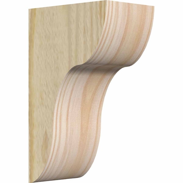 Ekena Millwork Carmel Rough Sawn Corbel, Douglas Fir, 4"W x 6"D x 10"H COR04X06X10CAR00RDF - main